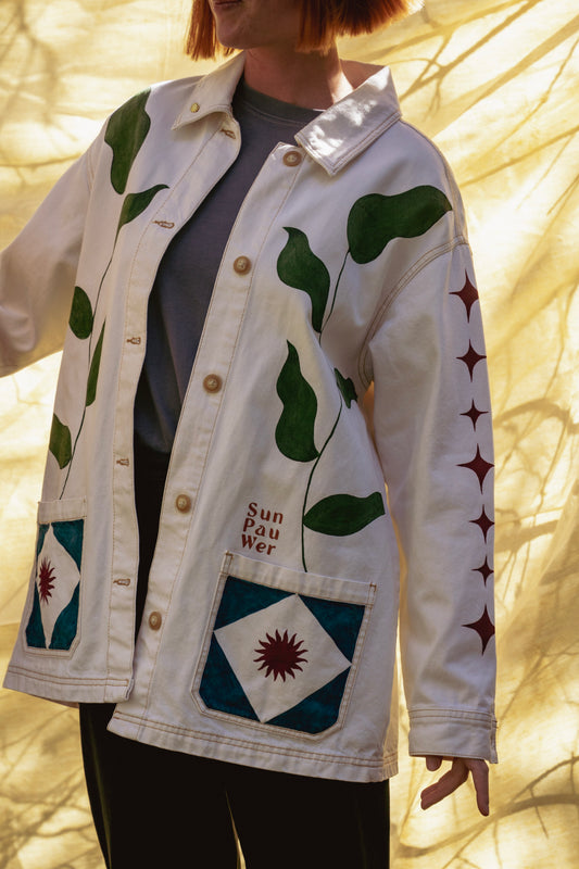 Veste écrue