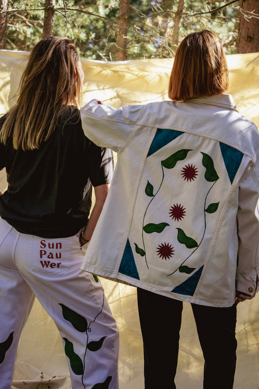 Veste écrue